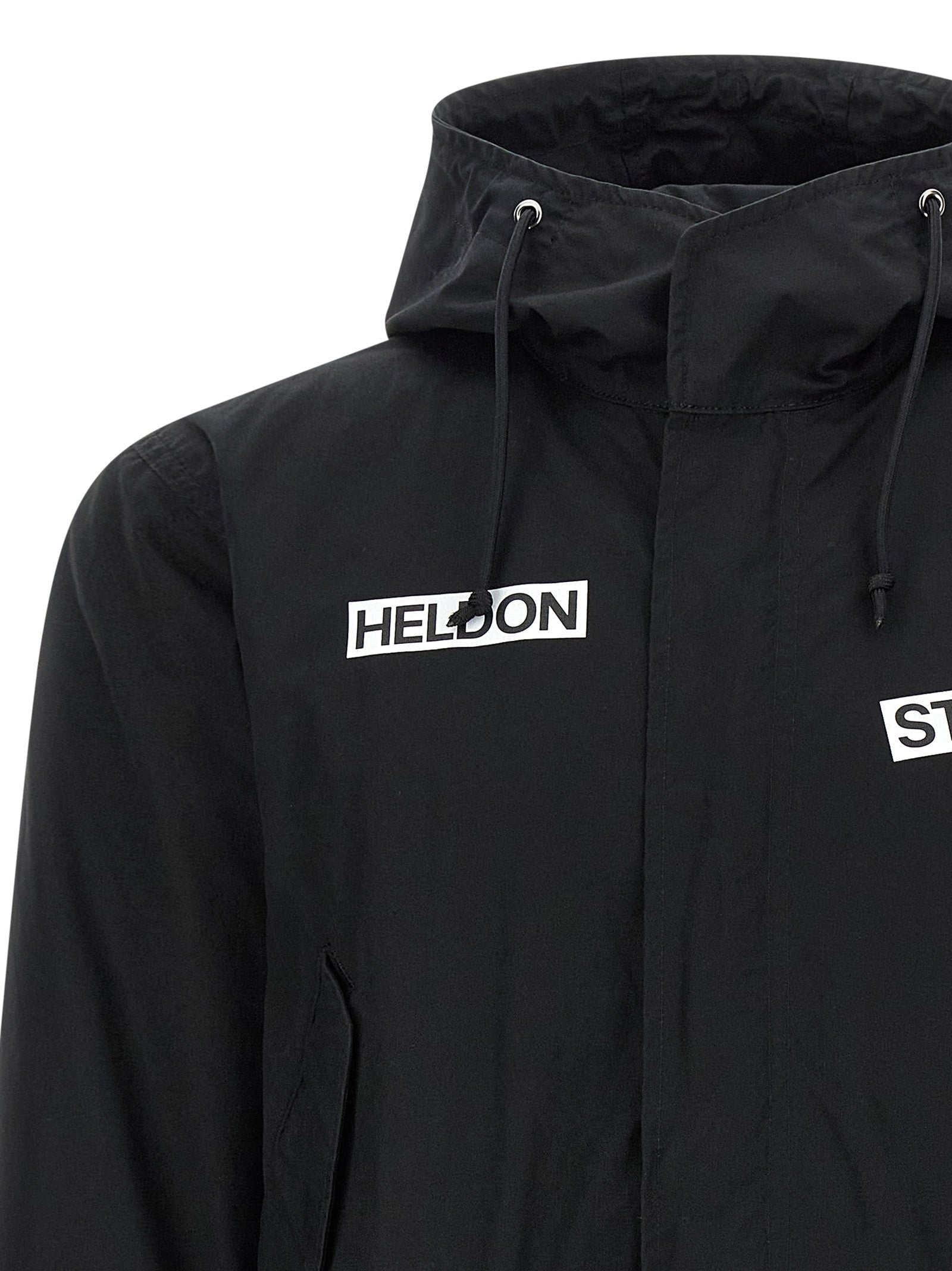 Undercover Black Cotton Parka