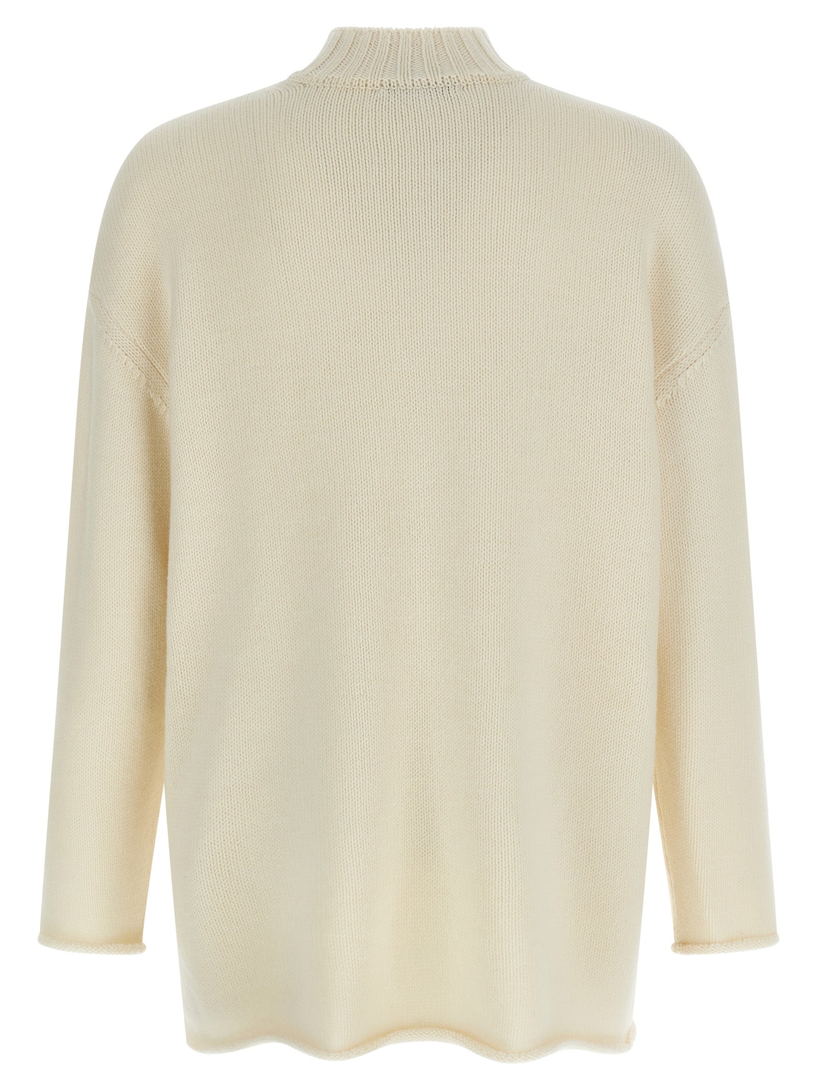 Undercover White Wool Cardigan