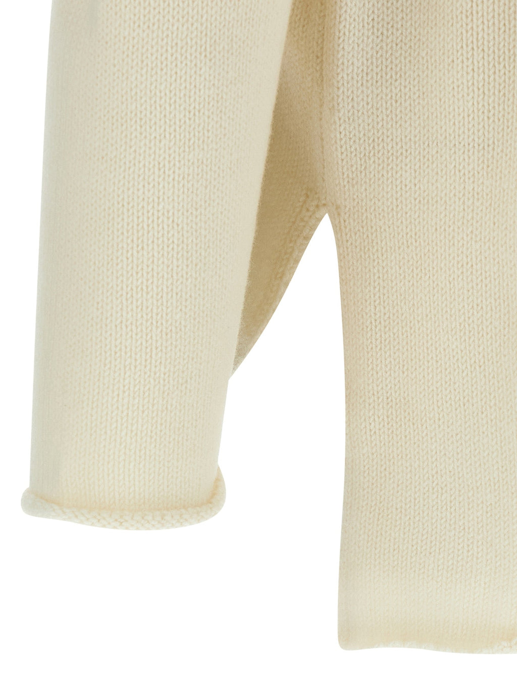 Undercover White Wool Cardigan