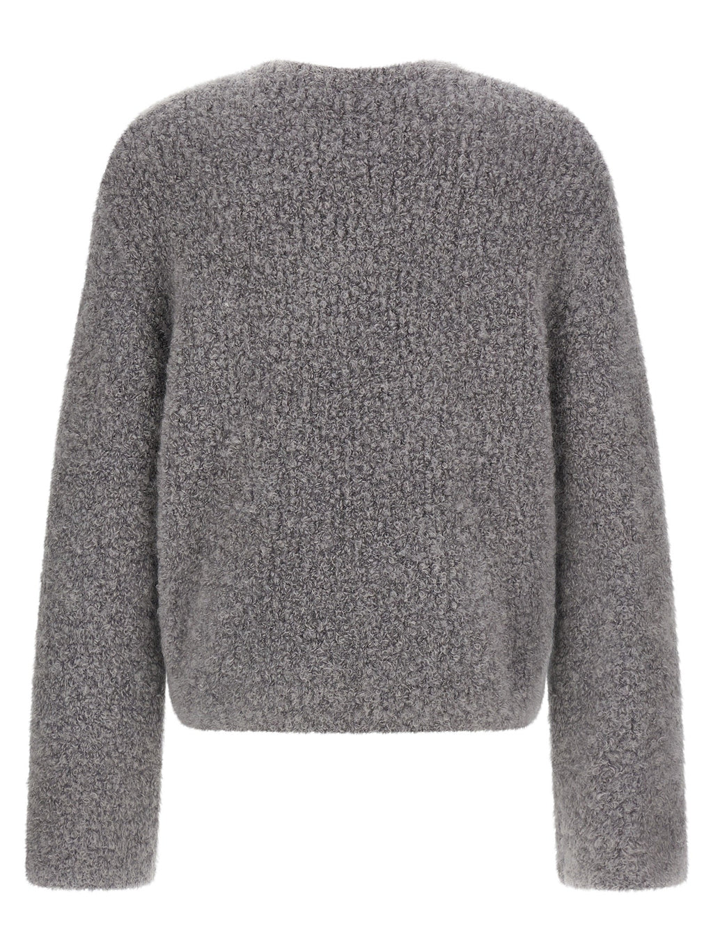 SÉFR Gray Fabric Cardigan