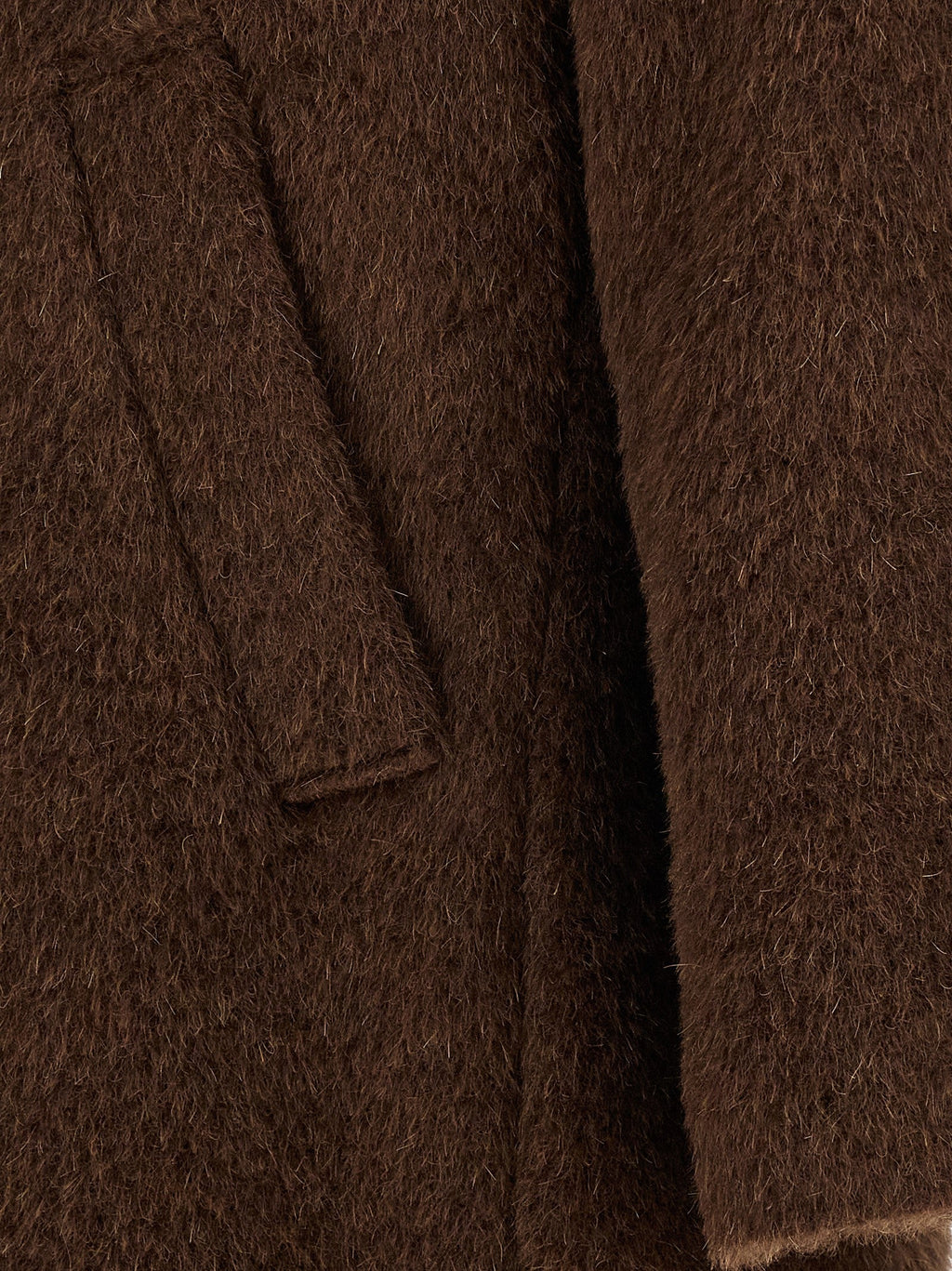 SÉFR Brown Wool Coat