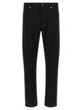 Stone Island Black Cotton Straight-Leg Jeans