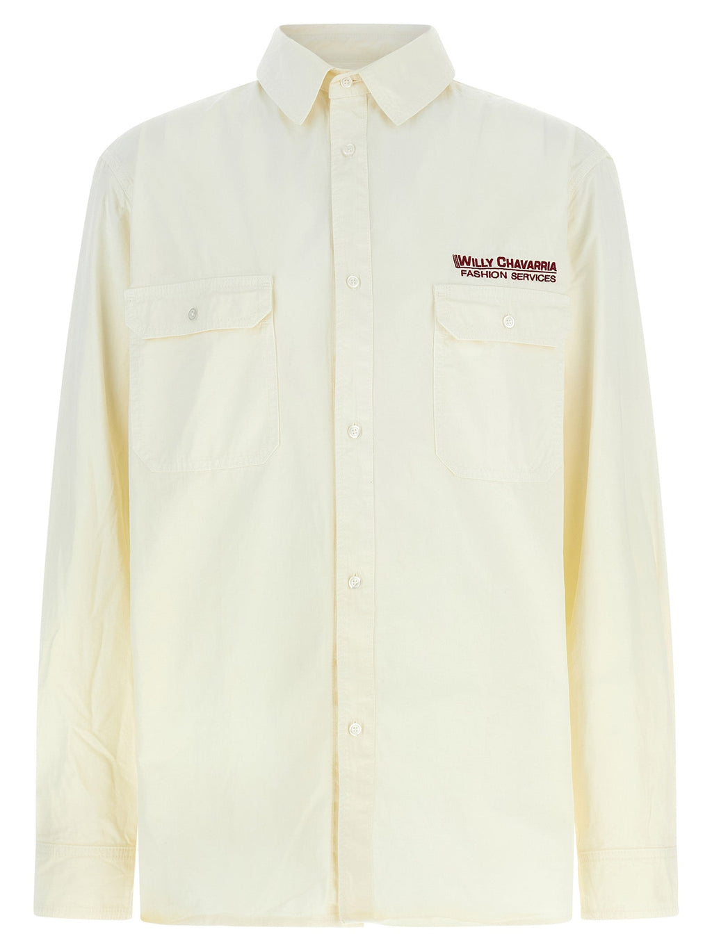 WILLY CHAVARRIA Beige Cotton Blouse