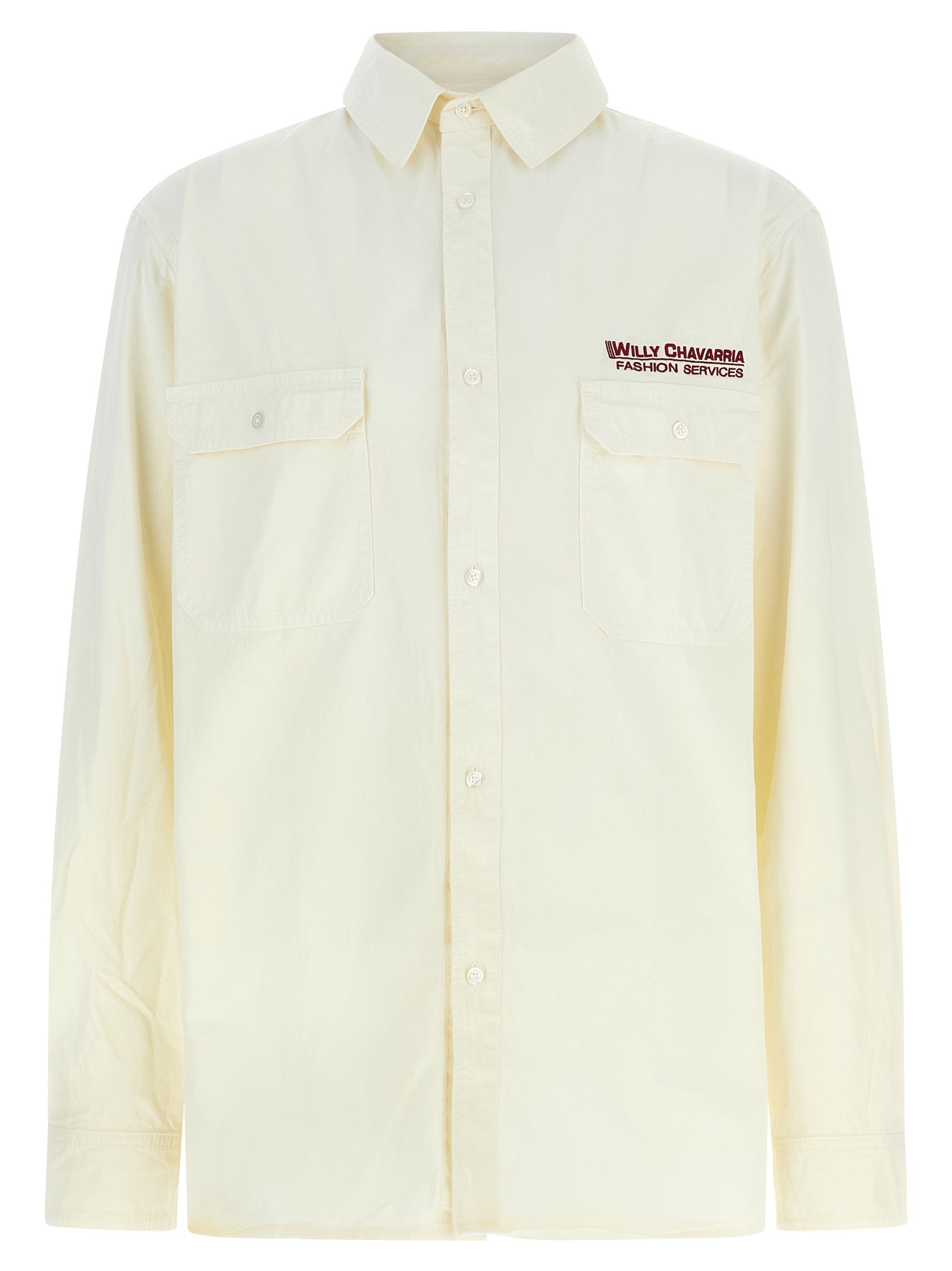 WILLY CHAVARRIA Beige Cotton Blouse