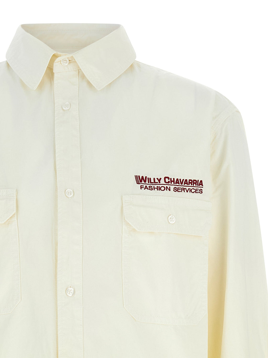 WILLY CHAVARRIA Beige Cotton Blouse