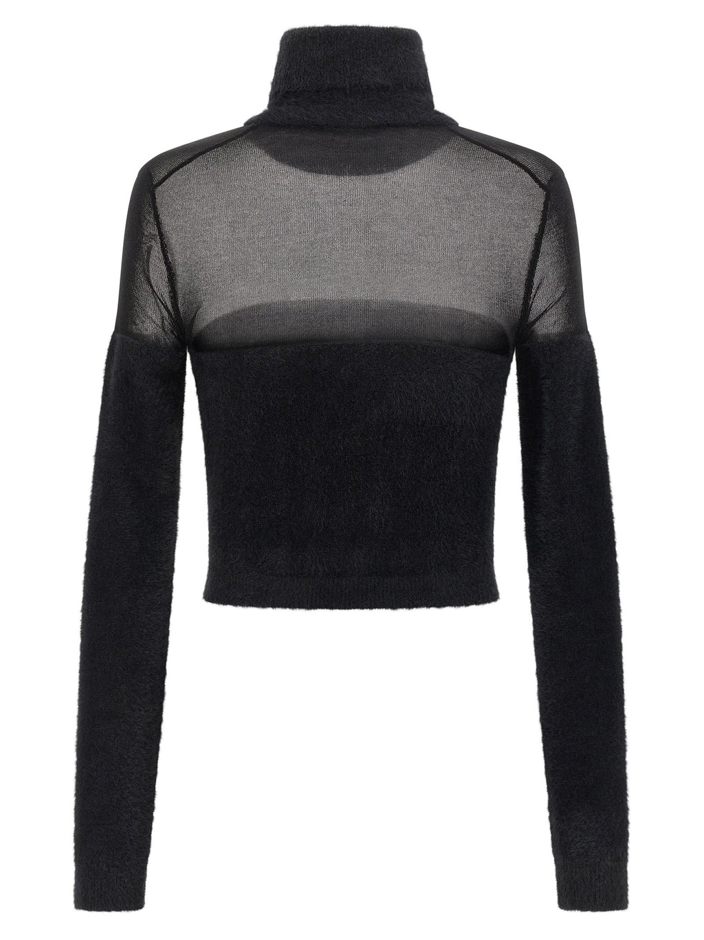 Elisabetta Franchi Black Polyamide Cardigan