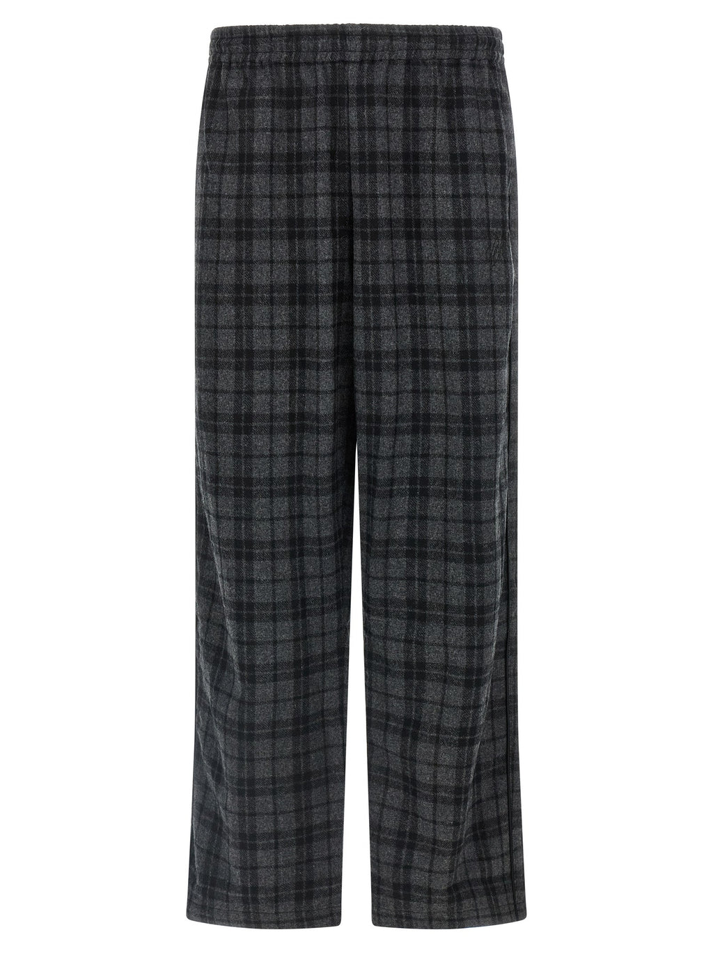 WILLY CHAVARRIA Gray Wool Casual Pants