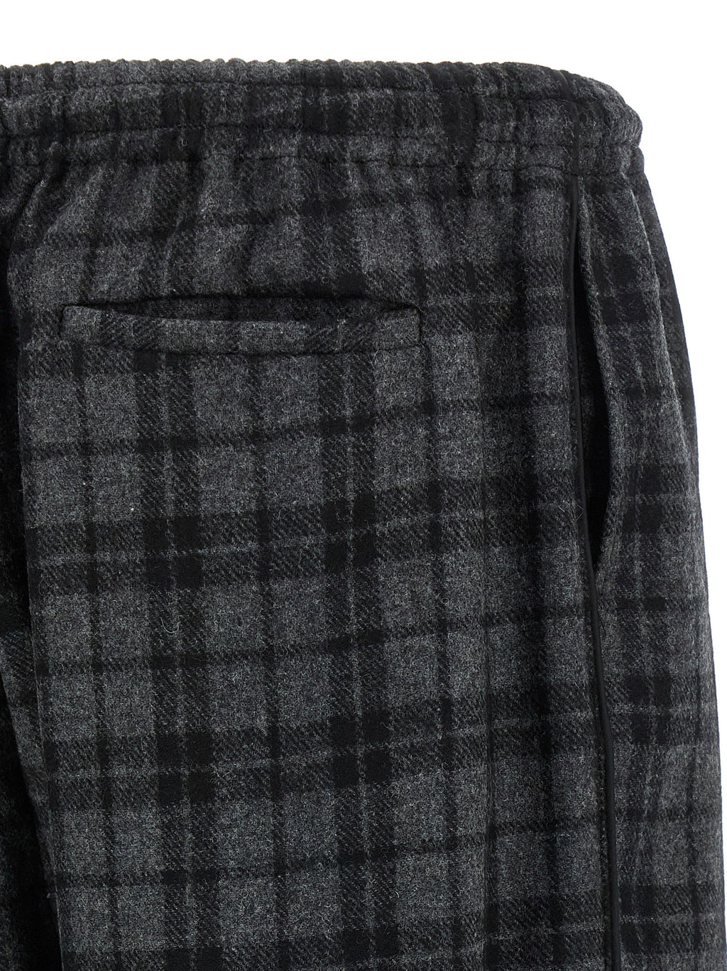 WILLY CHAVARRIA Gray Wool Casual Pants
