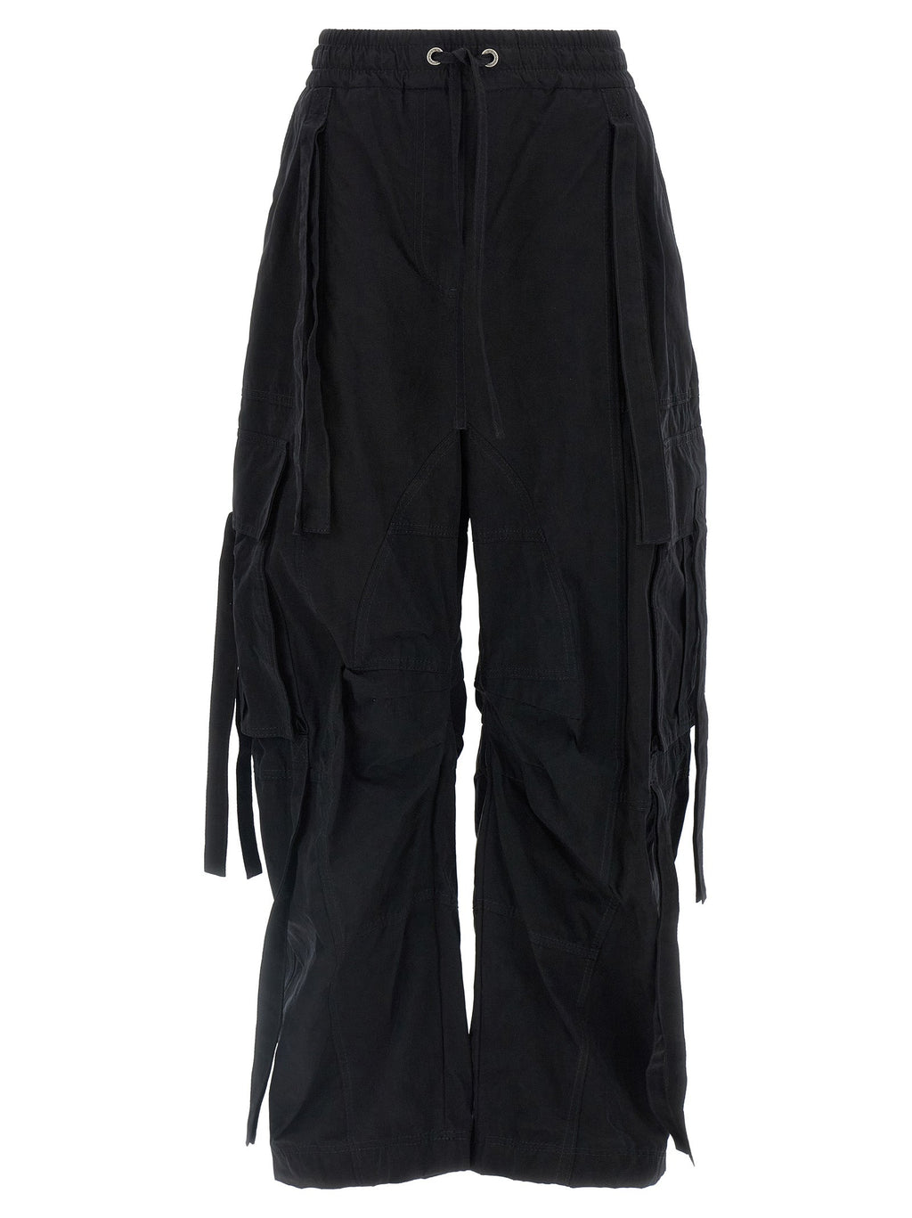 Dolce & Gabbana Black Cotton Cargo Pants