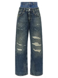 Dolce & Gabbana Blue Cotton Jeans Denim