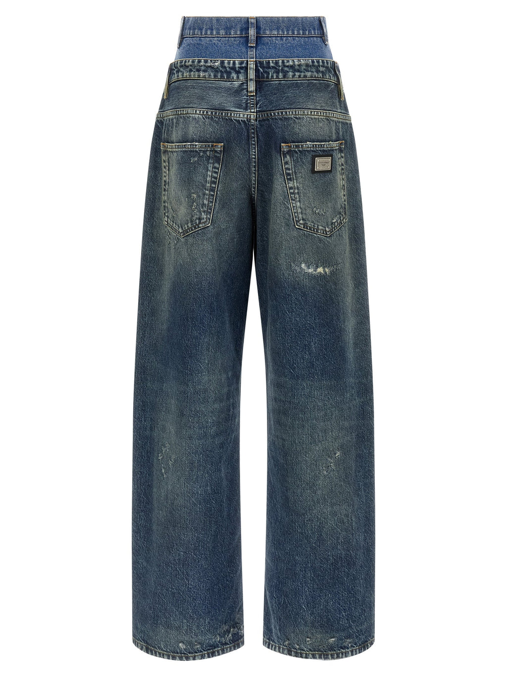 Dolce & Gabbana Blue Cotton Jeans Denim