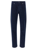 Stone Island Blue Cotton Casual Pants