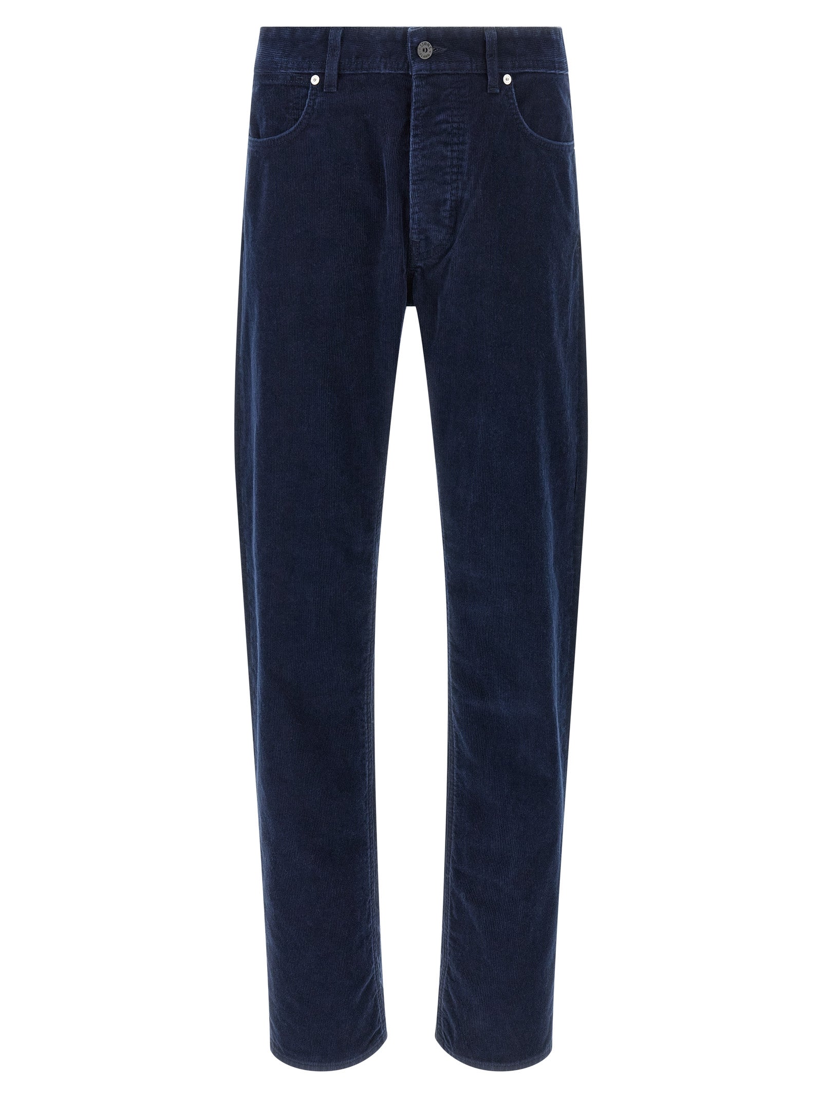 Stone Island Blue Cotton Casual Pants