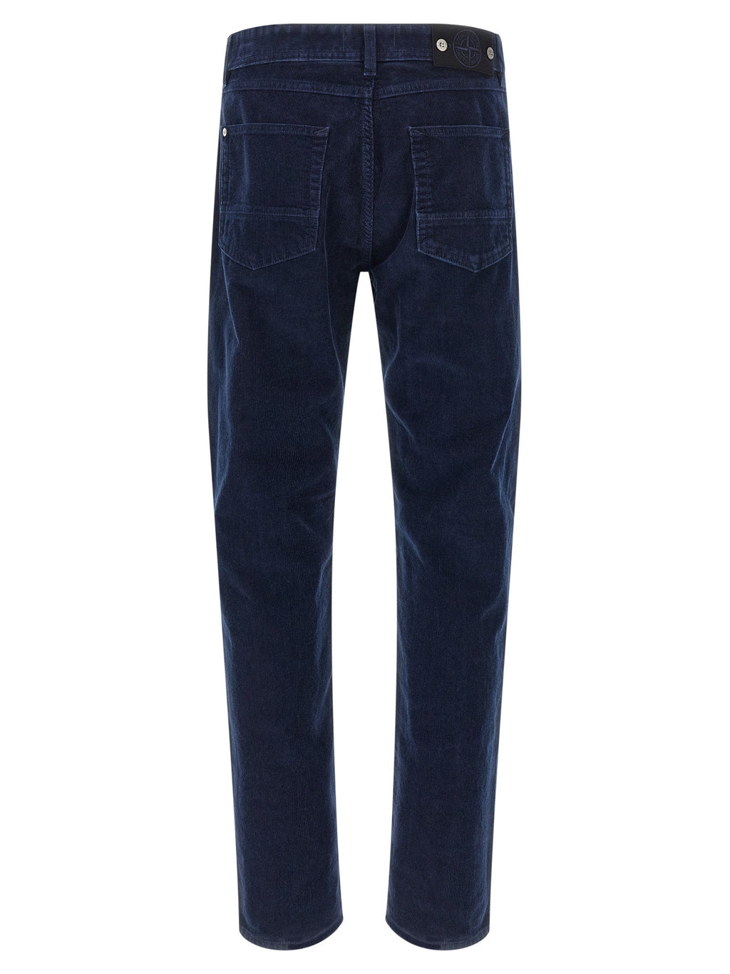 Stone Island Blue Cotton Casual Pants
