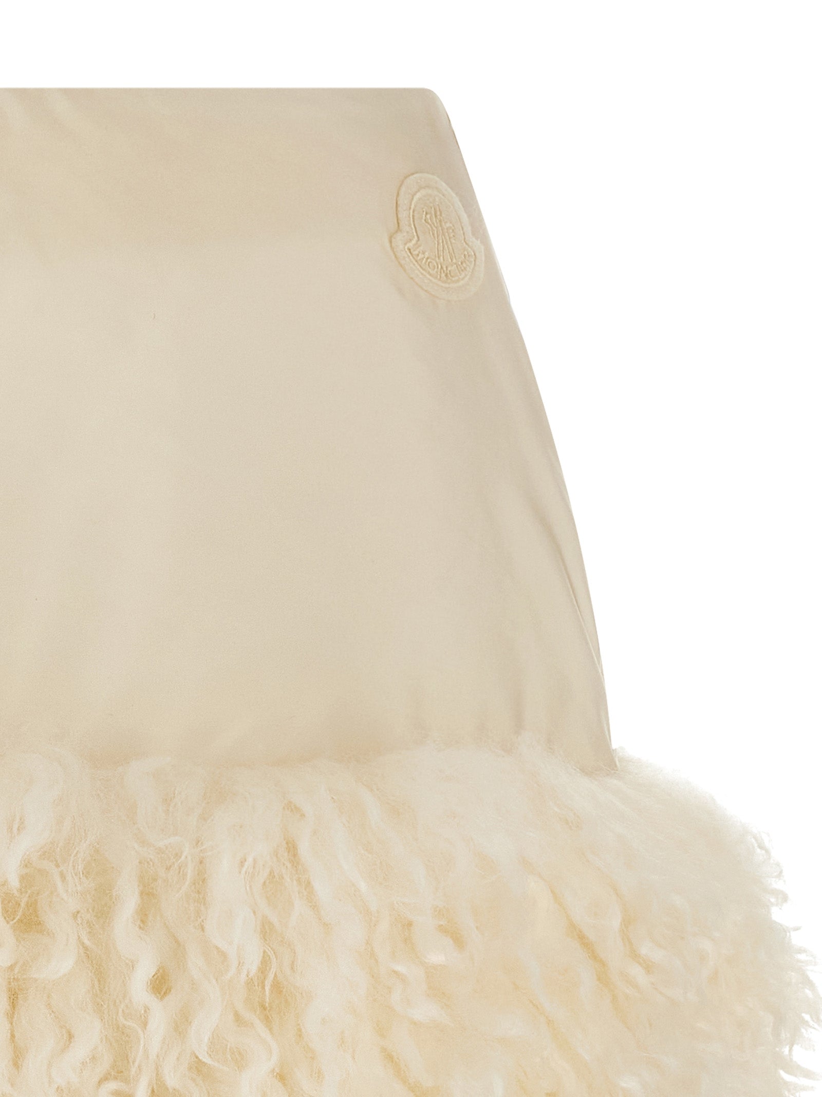 Moncler White Polyamide Long Skirt