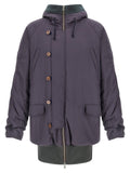 Magliano Purple Virgin Wool Parka