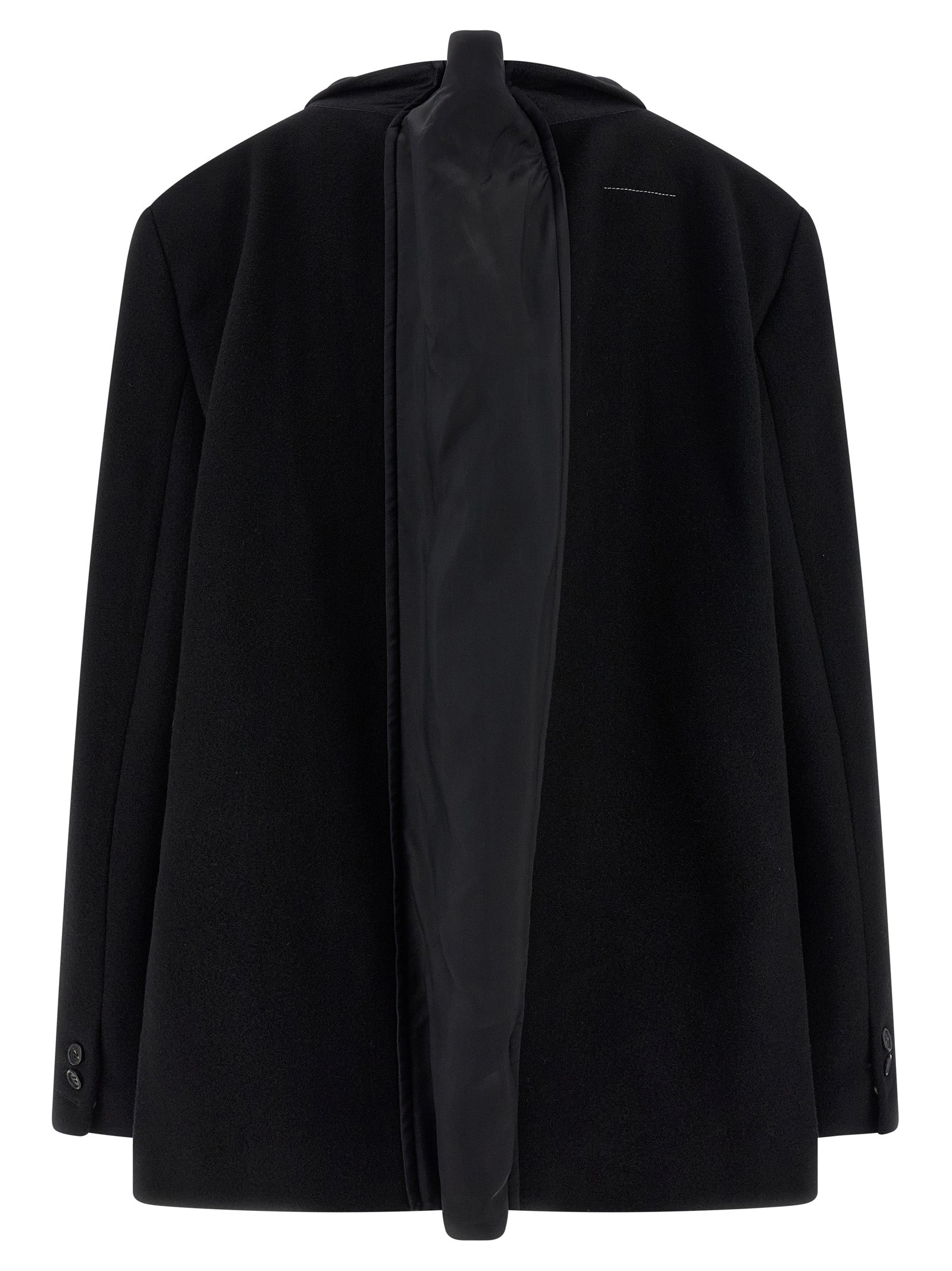 MM6 Maison Margiela Black Virgin Wool Blazer