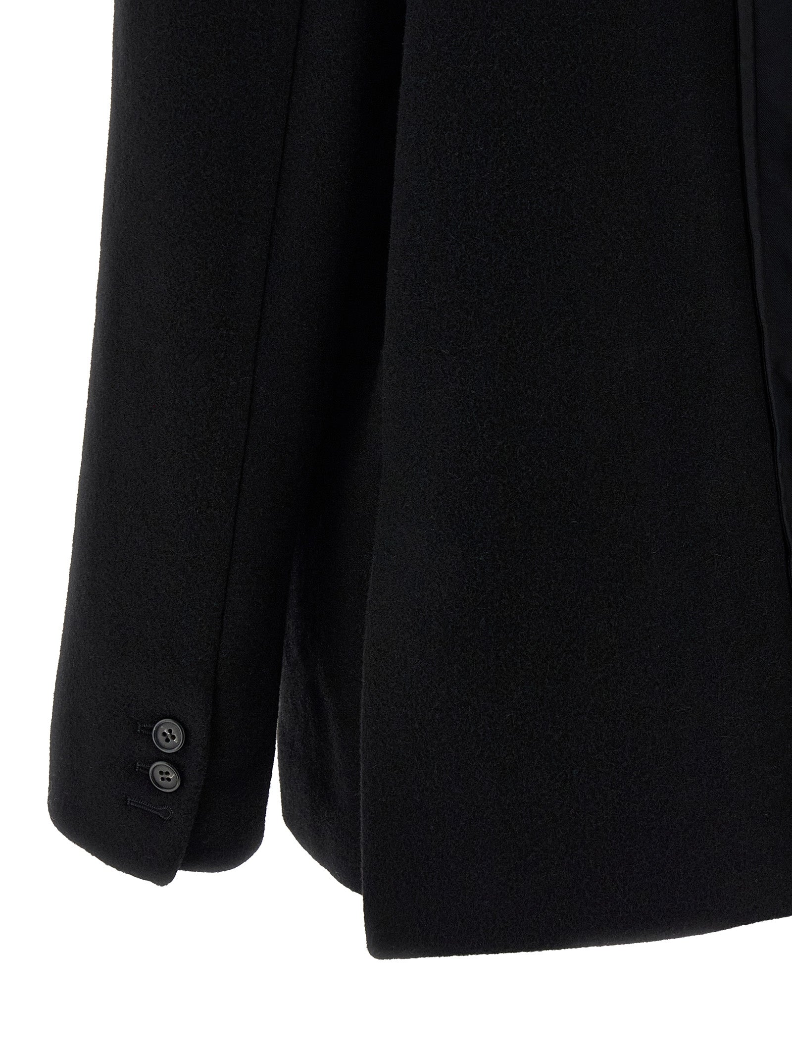 MM6 Maison Margiela Black Virgin Wool Blazer