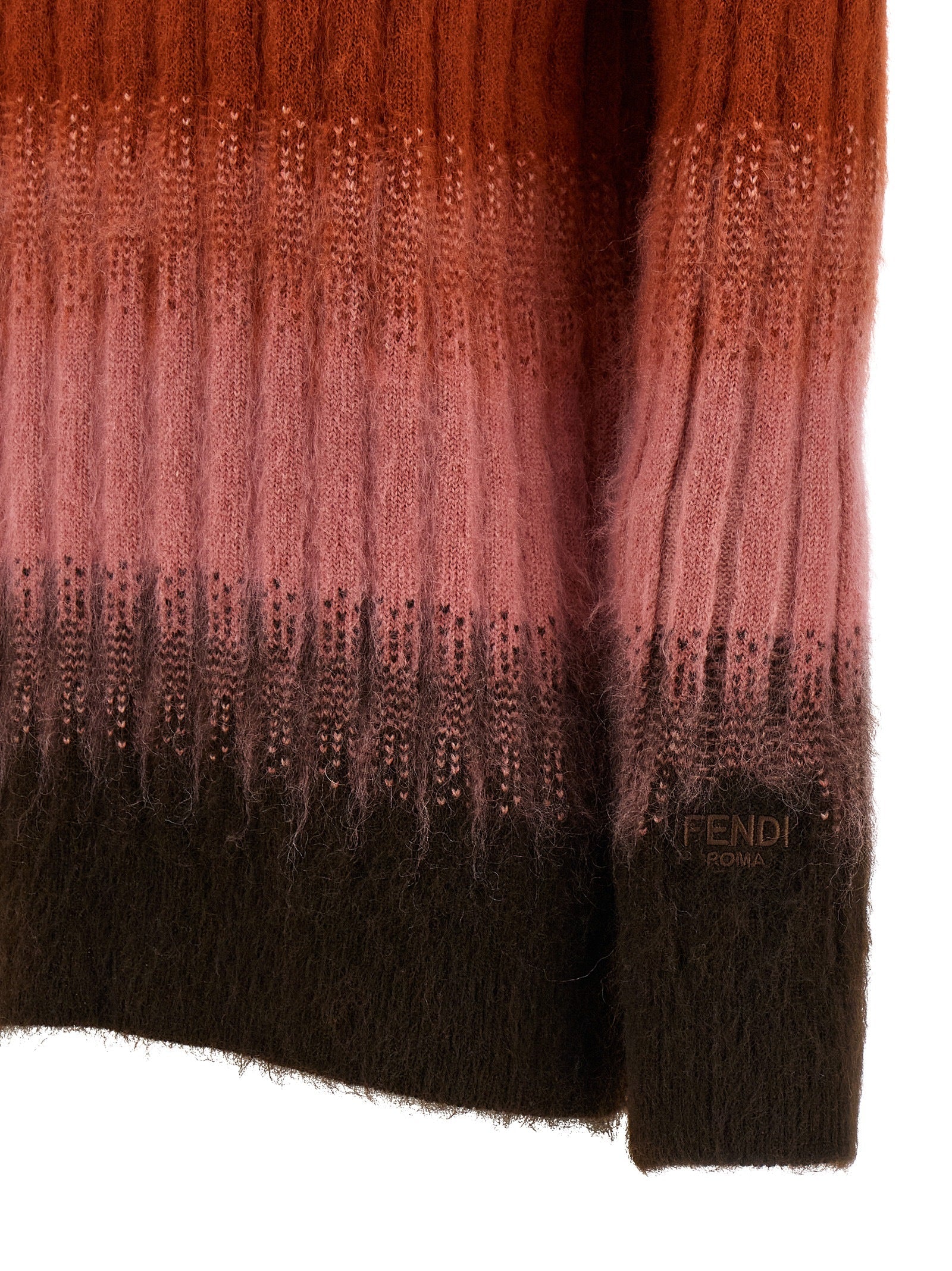 Fendi Multicolor Wool Cardigan