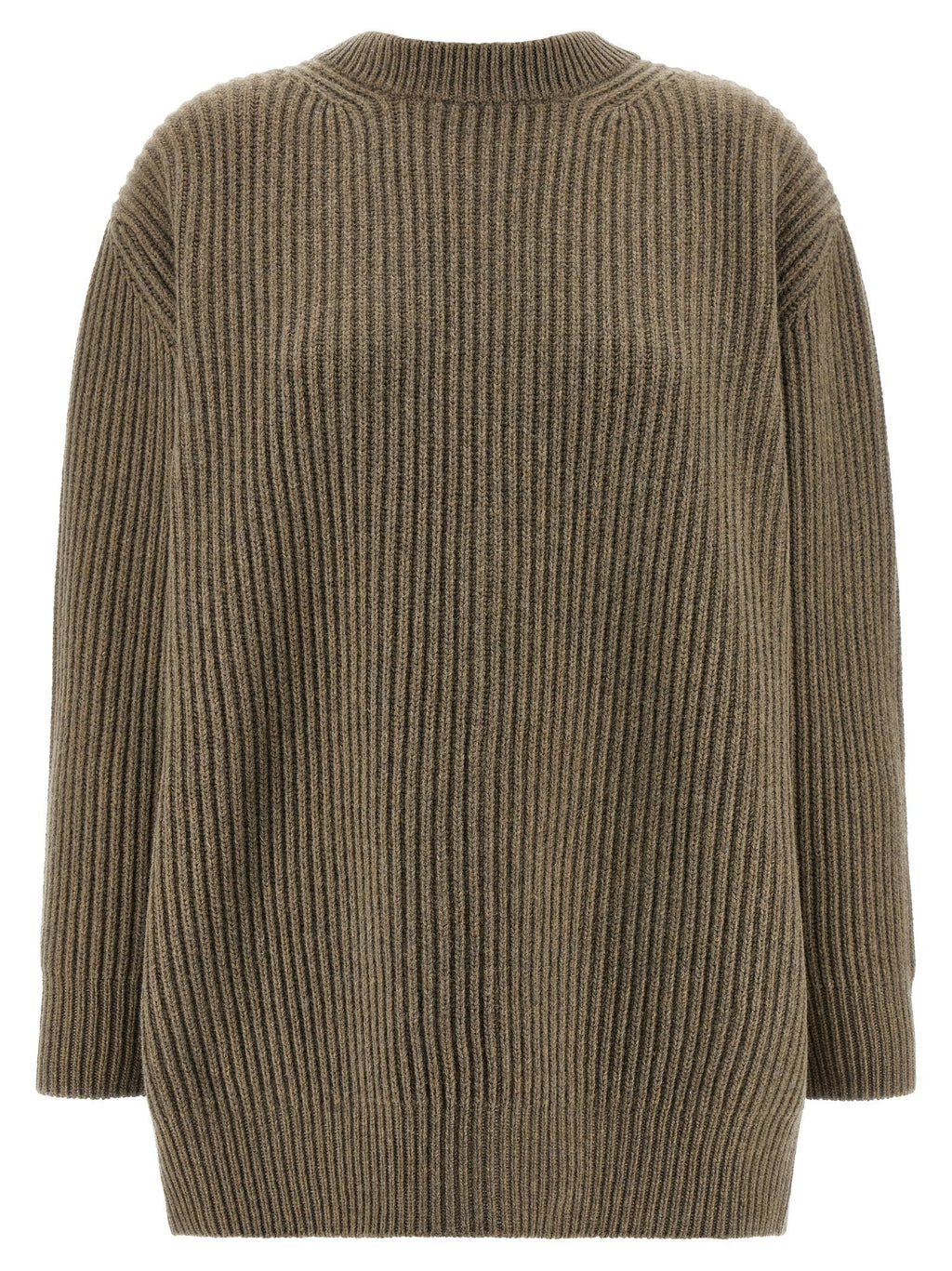 MM6 Maison Margiela Beige Virgin Wool Short Dress