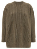 MM6 Maison Margiela Beige Virgin Wool Short Dress