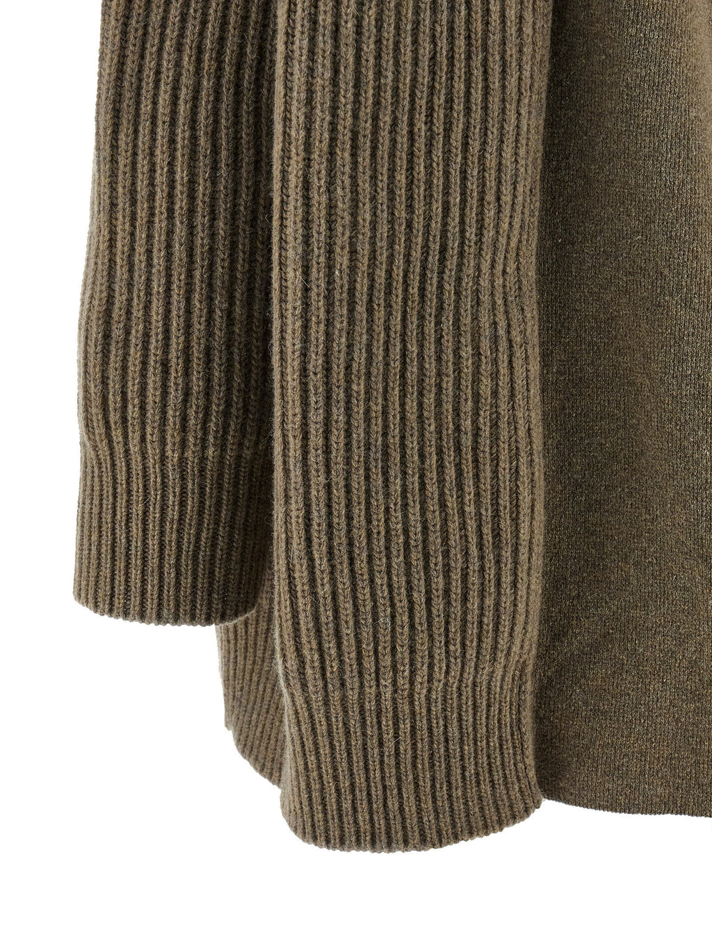 MM6 Maison Margiela Beige Virgin Wool Short Dress