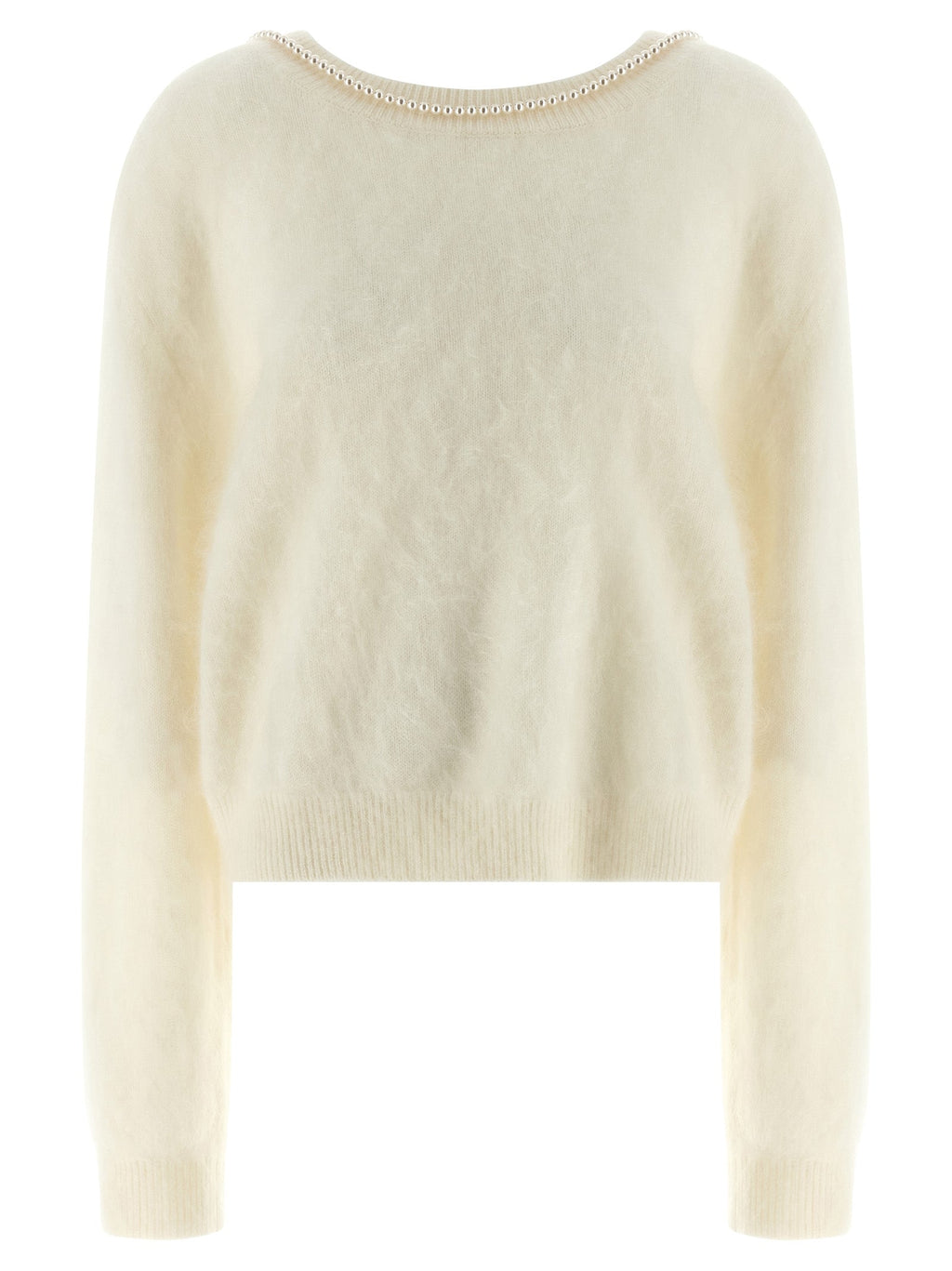 BERNADETTE White Cashmere Cardigan