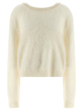 BERNADETTE White Cashmere Cardigan