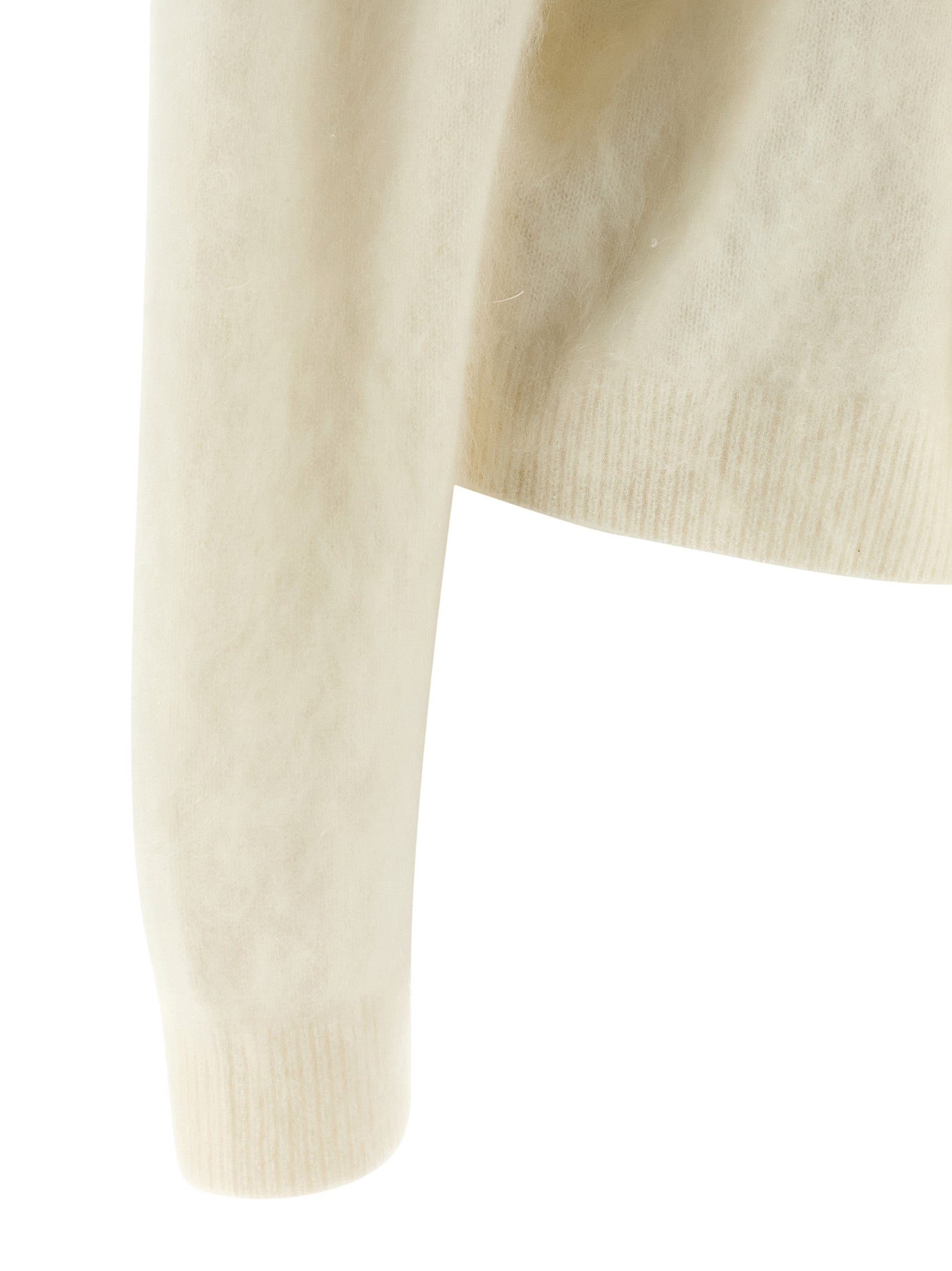 BERNADETTE White Cashmere Cardigan
