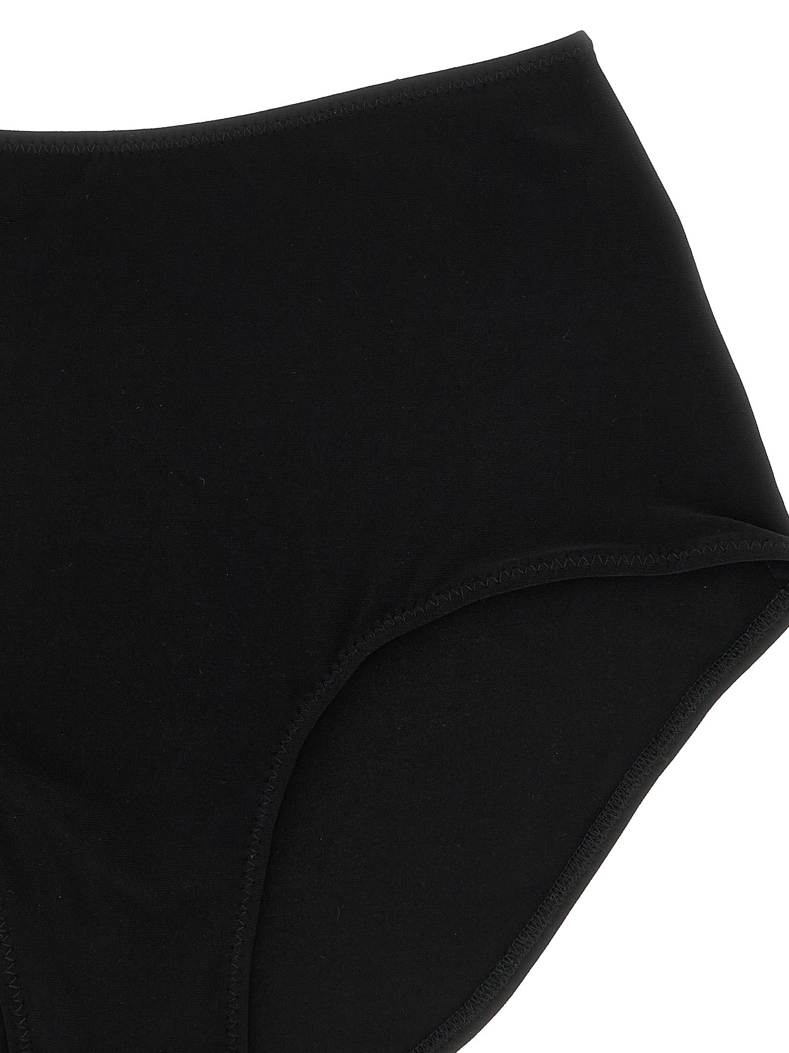 Norma Kamali Black Polyester Briefs