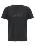 Maison Margiela Black Cotton T-Shirt