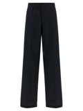 Maison Margiela Black Wool Dress Pants
