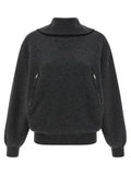 Balenciaga Gray Wool Cardigan