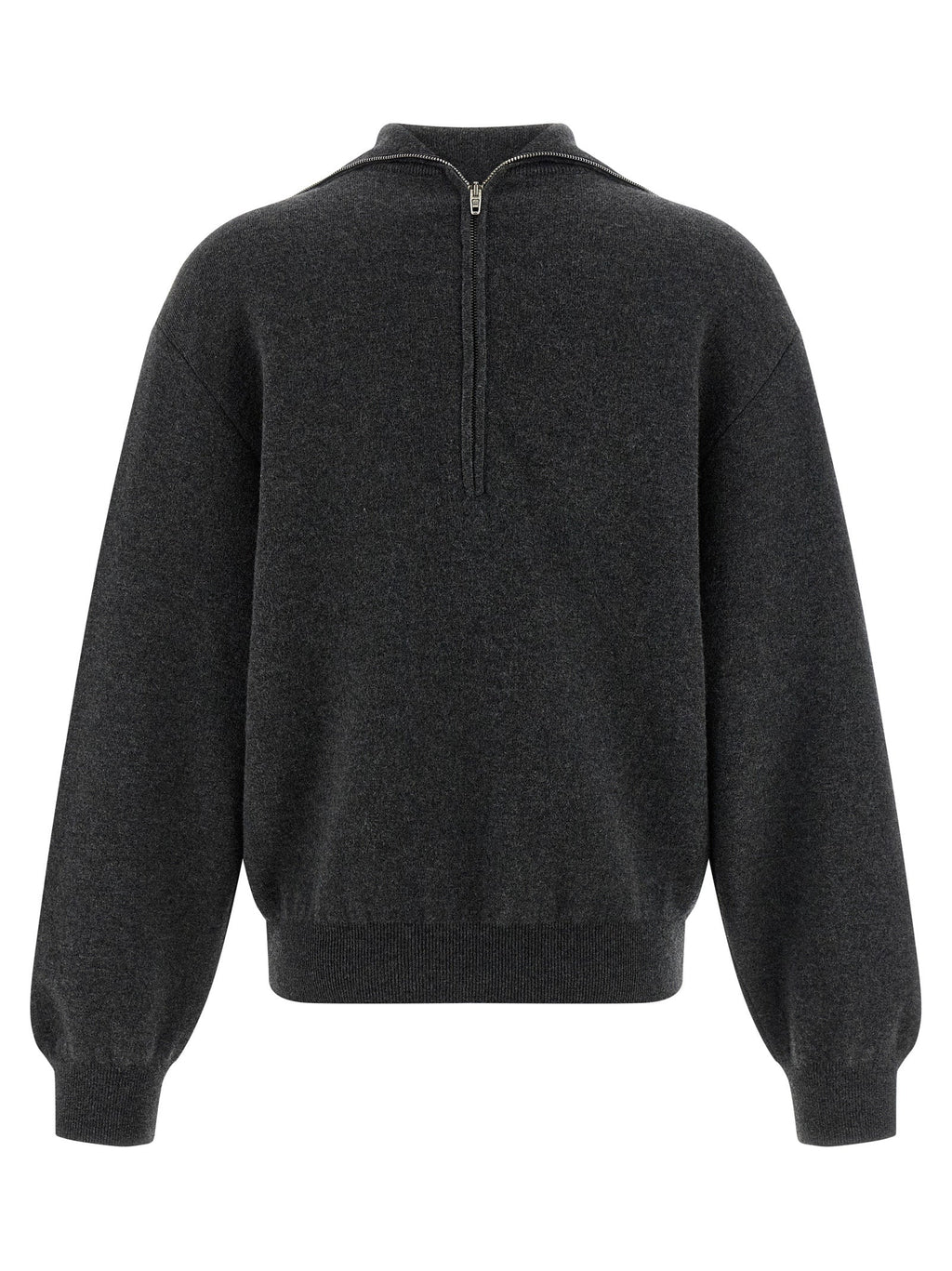 Balenciaga Gray Wool Cardigan