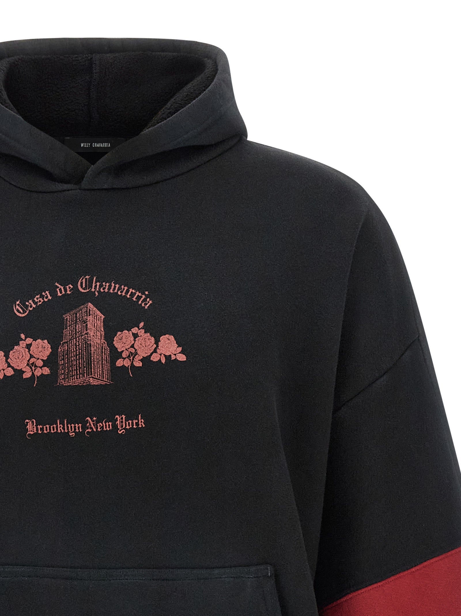 WILLY CHAVARRIA Black Cotton Sweatshirt