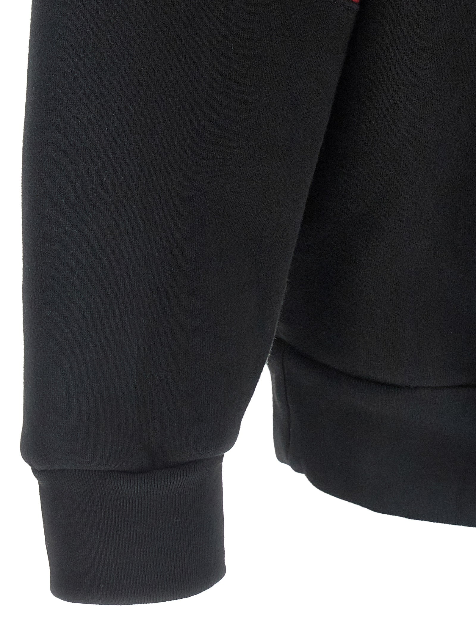 WILLY CHAVARRIA Black Cotton Sweatshirt