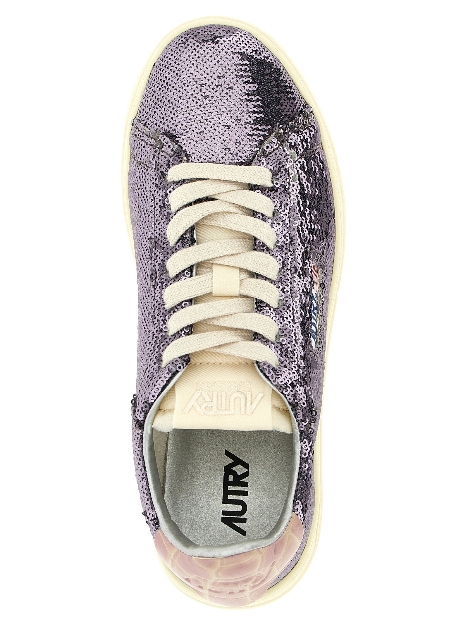 Autry Multicolor Polyester Low Top Sneakers