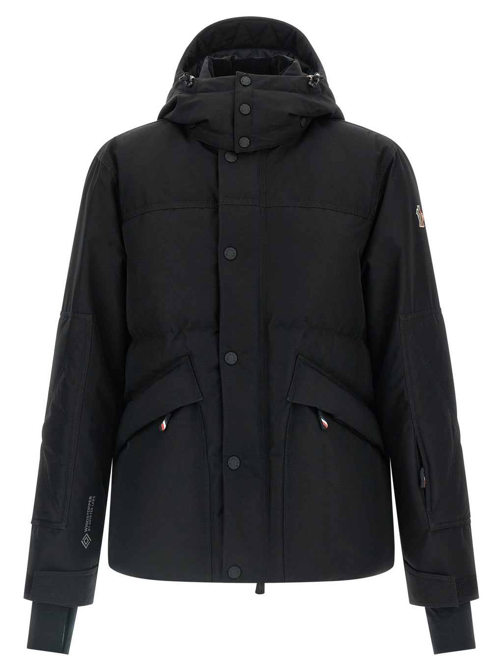 Moncler Grenoble Black Polyester Shell Jacket
