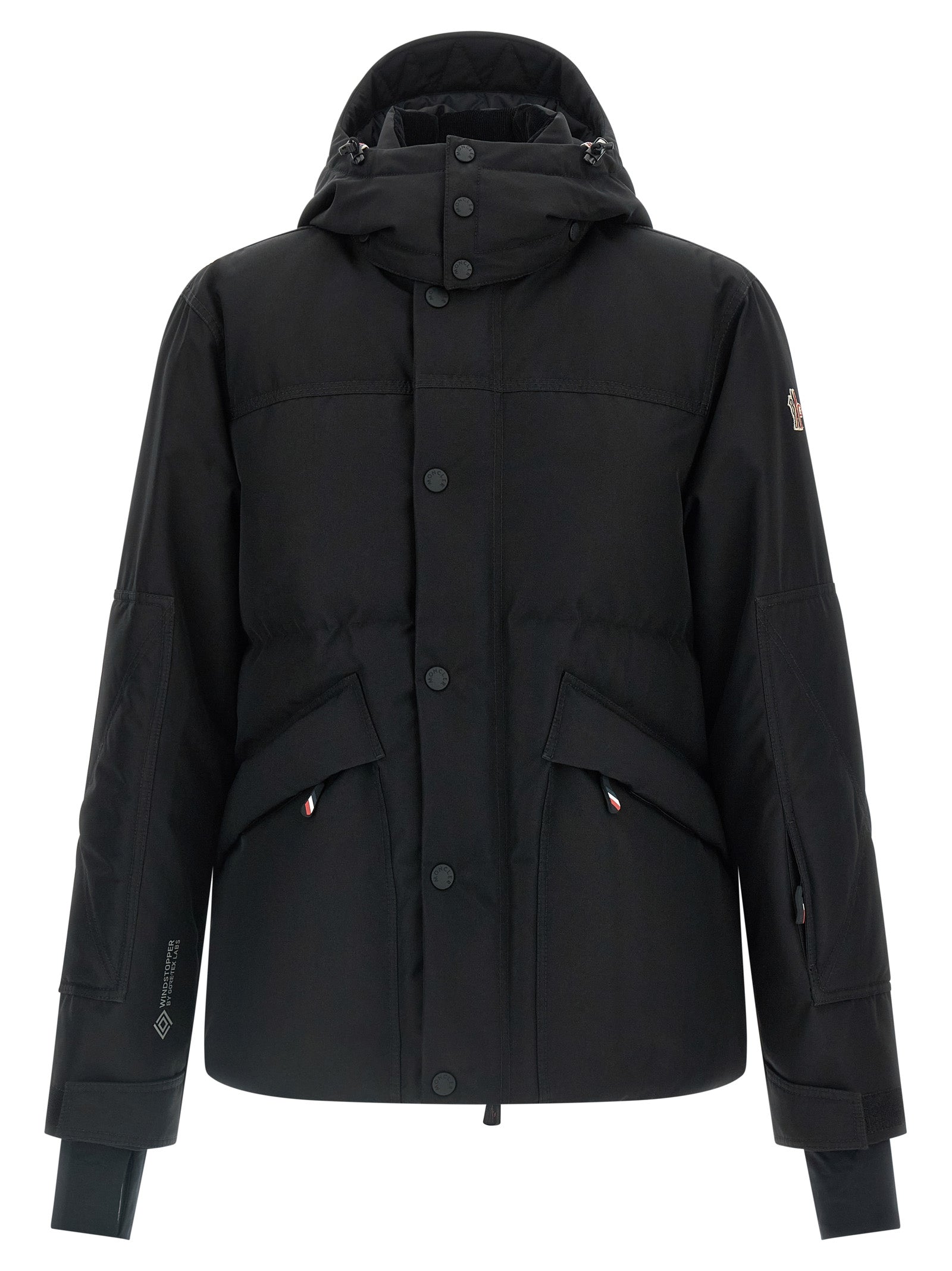 Moncler Grenoble Black Polyester Shell Jacket