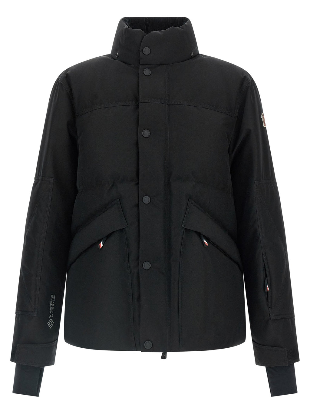 Moncler Grenoble Black Polyester Shell Jacket