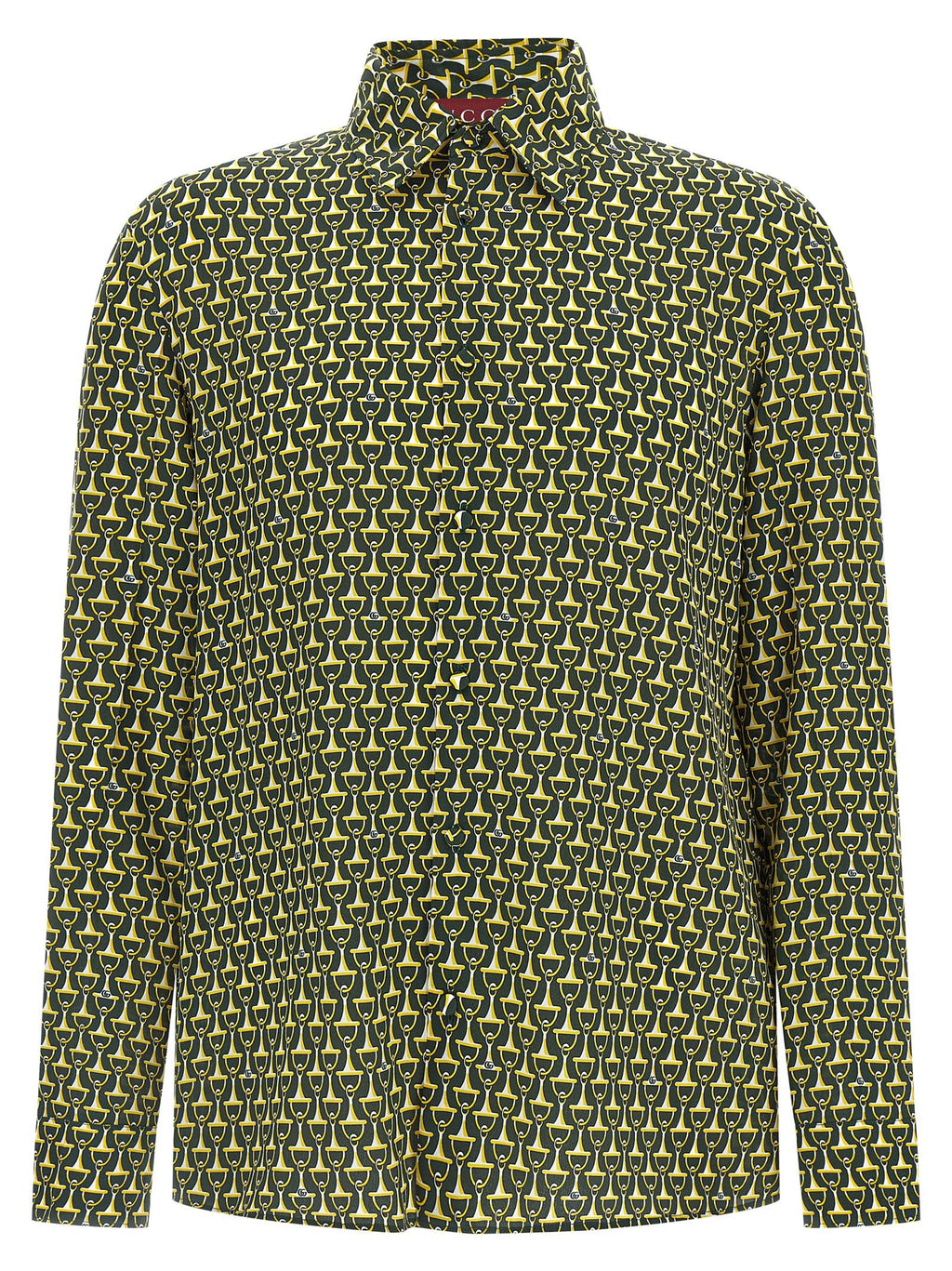 Gucci Bicolor Silk Blouse
