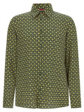 Gucci Bicolor Silk Blouse