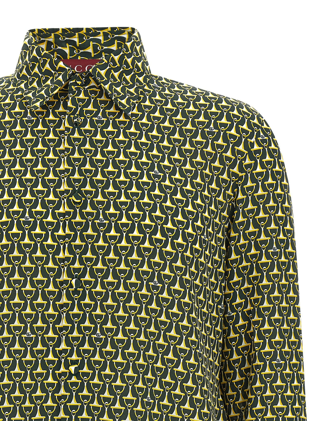 Gucci Bicolor Silk Blouse