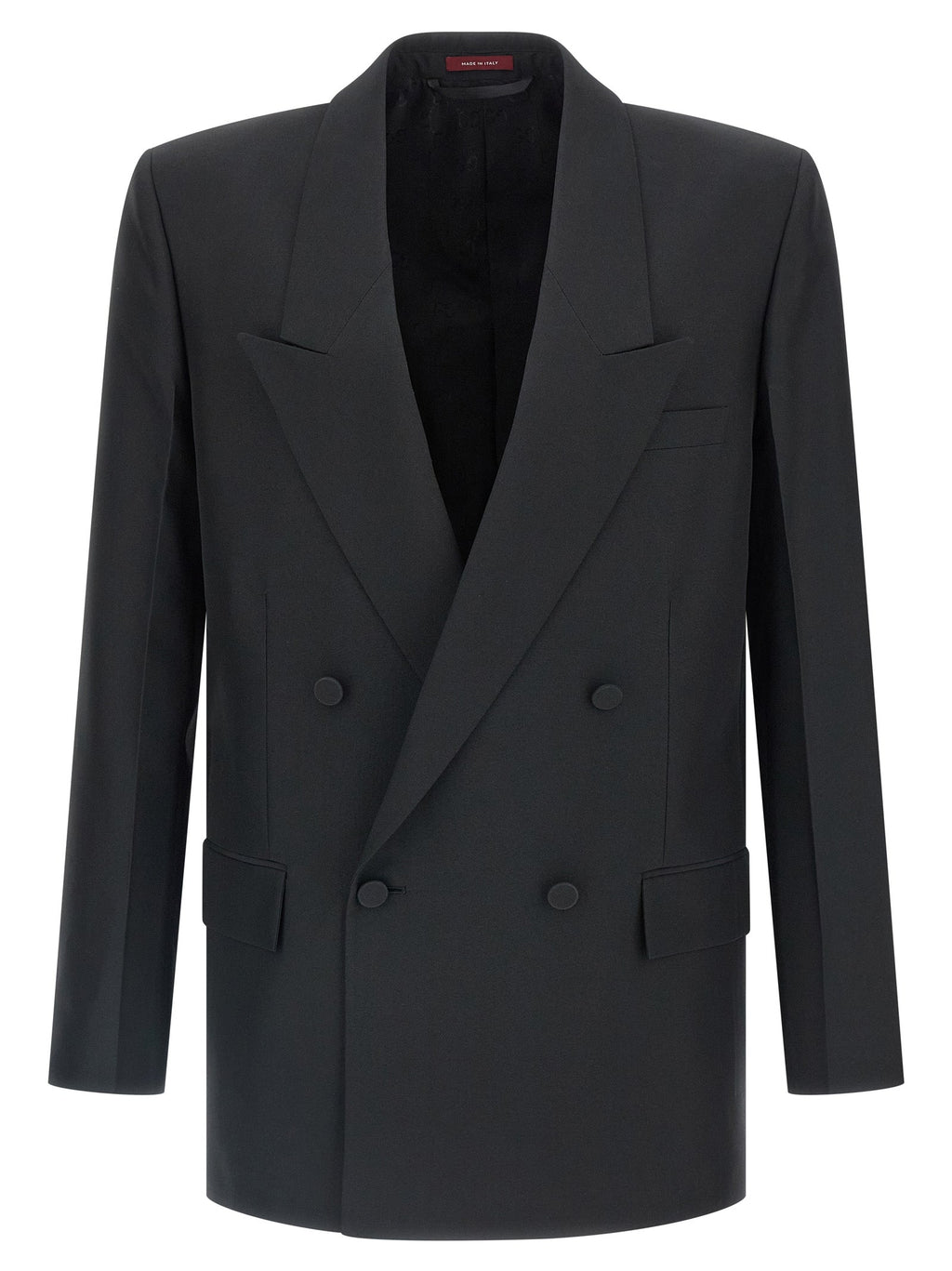 Gucci Black Polyester Blazer