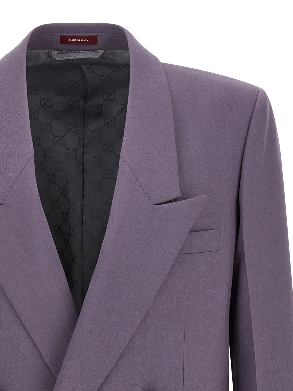 Gucci Purple Wool Blazer