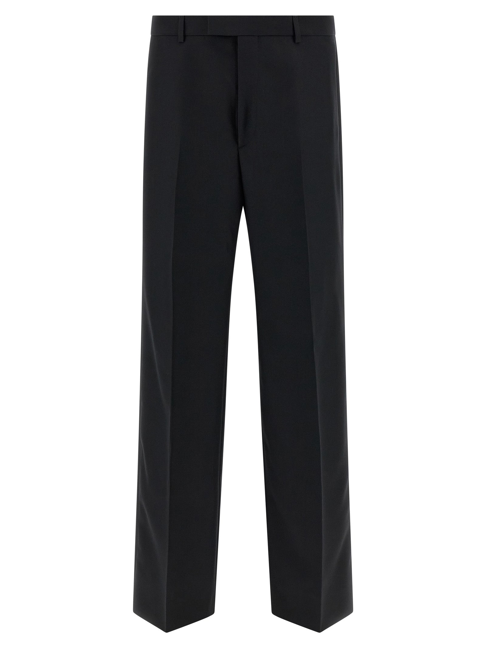 Gucci Black Polyester Dress Pants