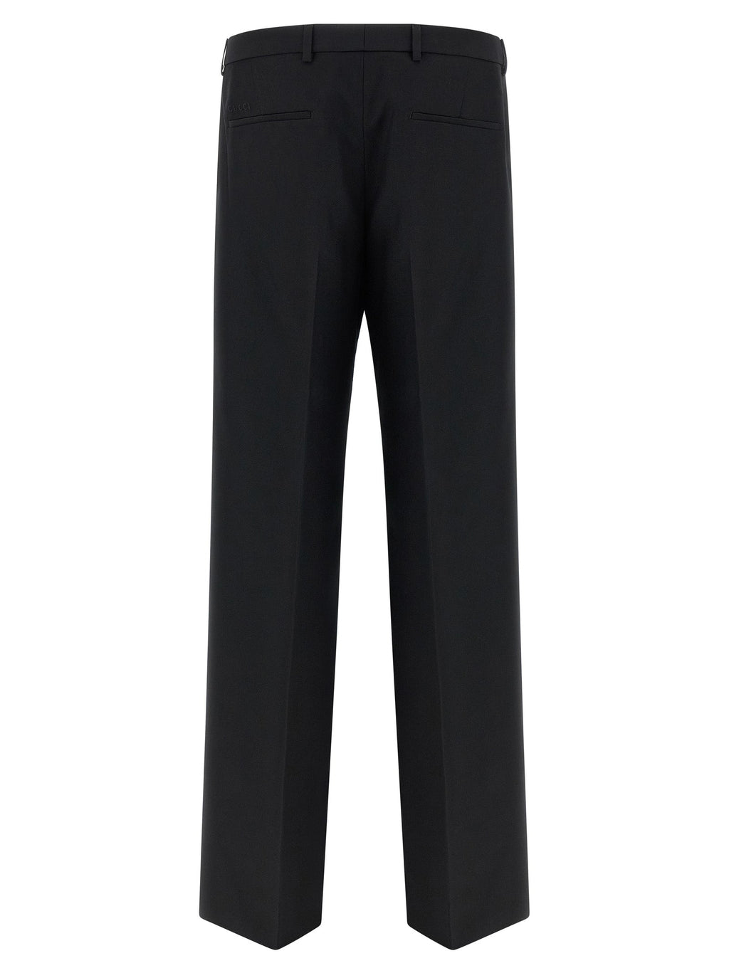 Gucci Black Polyester Dress Pants