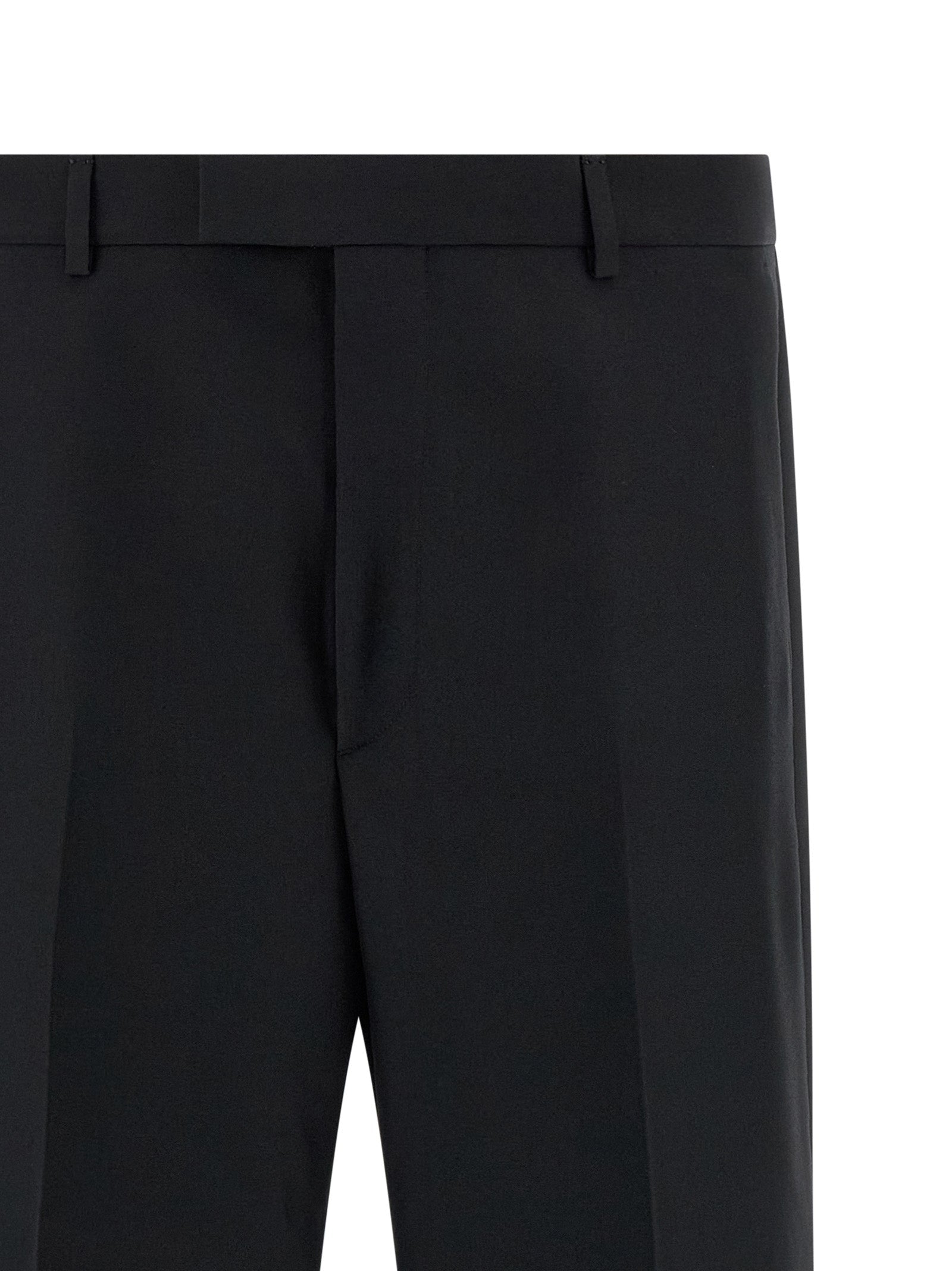Gucci Black Polyester Dress Pants