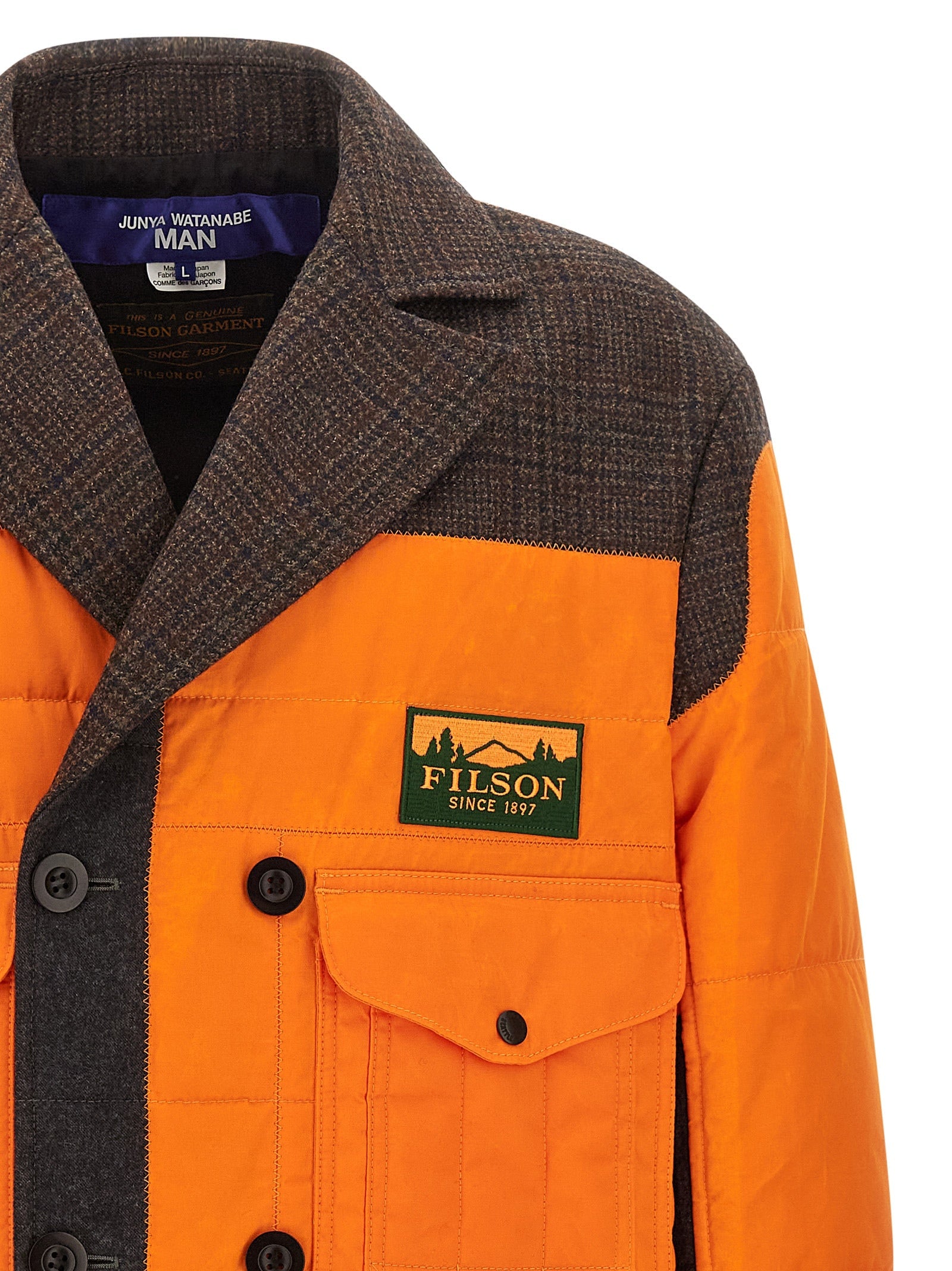 Junya Watanabe Multicolor Cotton Coat