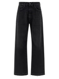 Maison Margiela Black Cotton Straight-Leg Jeans